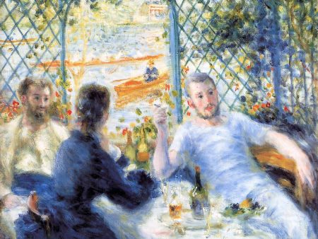 A Canoeist s Luncheon by Pierre Auguste Renoir - Hand-Painted Oil Painting on Canvas Cheap