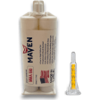 Maven MMA 560 - Slow Set 60 minutes MMA Marine-Optimized Adhesive - White or Black, Thick High Viscosity 1:1 ratio Online Hot Sale