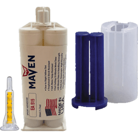 Maven Epoxy EA 515 - Medium Set 15-20 -Min Epoxy-Medium-Thin Viscosity Translucent Clear-1:1 ratio For Cheap