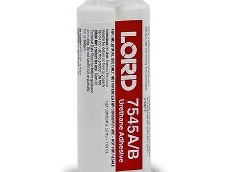 LORD 7545 Urethane Adhesive System - Thick Viscosity, Non-Sag with Configurable Set-Time & high strength for FRP, SMC, Plastics, primed metals, powder coating Online now