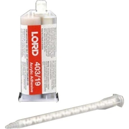 LORD 403 19 Super Fast Set 2-4 minute, Thick Gel, Low Temperature Resistant, Non-Sag acrylic adhesives For Discount