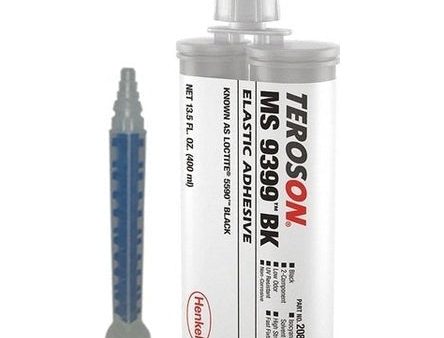 Loctite Teroson MS 9399 Black - Silane-Modified Polymer (SMP) Adhesive & Sealant - 20-30 minute set, Flexible, Moisture & UV Resistant, Thick Non-Sag Gel Discount