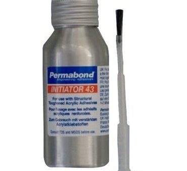 Permabond Initiator 43 (for use with the TA series of Toughened structural acrylic adhesive) on Sale