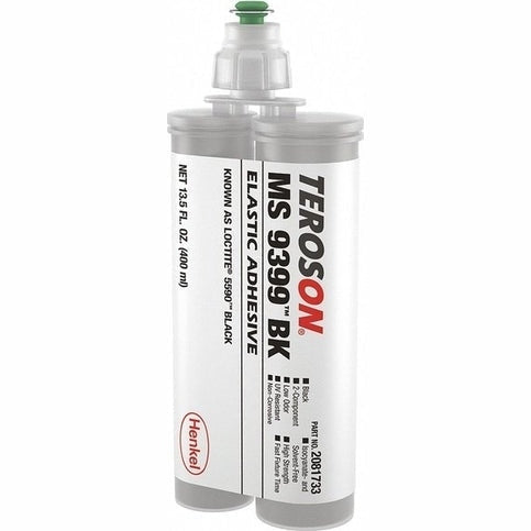 Loctite Teroson MS 9399 Black - Silane-Modified Polymer (SMP) Adhesive & Sealant - 20-30 minute set, Flexible, Moisture & UV Resistant, Thick Non-Sag Gel Discount