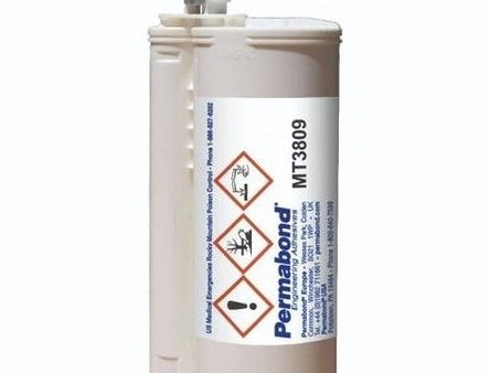 Permabond Modified Epoxy MT3809 (Gray) Medium Set 10 - 12 min Cartridge and Starter Kit Cheap