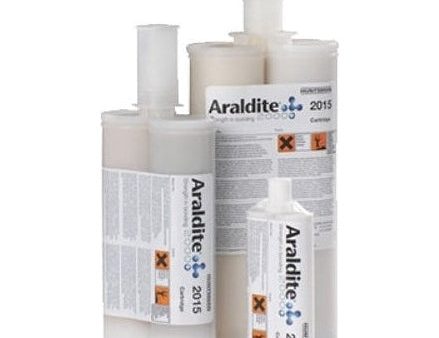 Huntsman Araldite 2015-1 Toughened Epoxy Gel for SMC & GRP (fiberglass) and bonding 2 different surfaces Sale