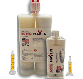 Maven MMA 3005-W White Acrylic - Fast Set 4-6-Min MMA Adhesive-Thick High Viscosity White Color -1:1 ratio Online