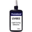 Permabond UV683 UV single part, fast curing, UV curable adhesive for coating Cheap