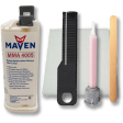 Maven MMA 4005 Acrylic - Fast Set 5-Min Toughened Impact Resistant MMA Adhesive-Thick High Viscosity Blue-10:1 ratio Fashion