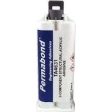 Permabond TA4631 Low-Odor Polyolefin & Rubber Bonder Thin Viscosity 12-18 min Acrylic MMA Adhesive White Fashion