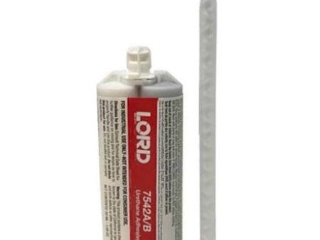 LORD 7542 Urethane Adhesive System - Thin Viscosity, Flowable with Configurable Set-Time & high strength for FRP, SMC, Plastics, primed metals, powder coating Sale