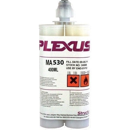 Plexus MA530 (53500 White) Full Batch Pallet Order - Non-Sag Gel, 30-Minute MMA Adhesive for Metals & Composites Supply