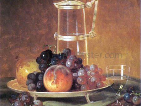 Tabletop Still Life by Edward C Leavitt - Hand-Painted Oil Painting on Canvas Supply