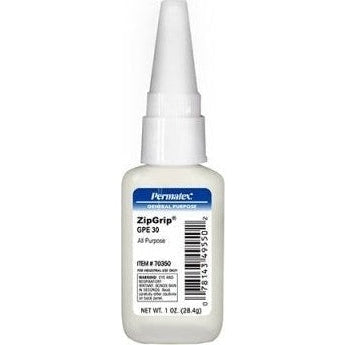 PERMATEX ZipGrip 70350 GPE 30 & 100 Single Component All Purpose Cyanoacrylate Adhesive on Sale