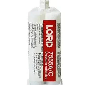 LORD 7555 A C & 7555 A E Ratio 1:1 White Non-Sag Gel Urethane Adhesives Sale