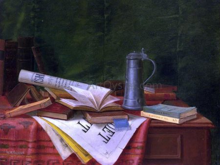 Tabletop Still Life by Nicholas Alden Brooks - Hand-Painted Oil Painting on Canvas Sale