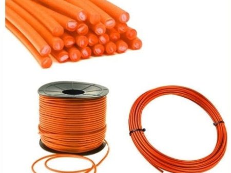 Maven Plastics - HDPE  Safety Orange  (DOT Complaint) Plastic Welding Rods, Coils & Reels (For Assembling or Repairing Safety Orange Equipment) Online