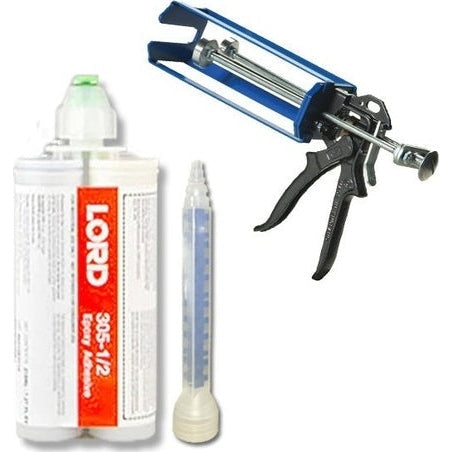 LORD 305-1 305-2 (3003559 or 3003558) Ratio 1:1 General Purpose Epoxy Adhesive Slow Set 60-120 min For Discount