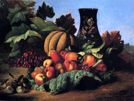 An Abundance of Fruit by Andrew H. Way - Hand-Painted Oil Painting on Canvas Online Hot Sale