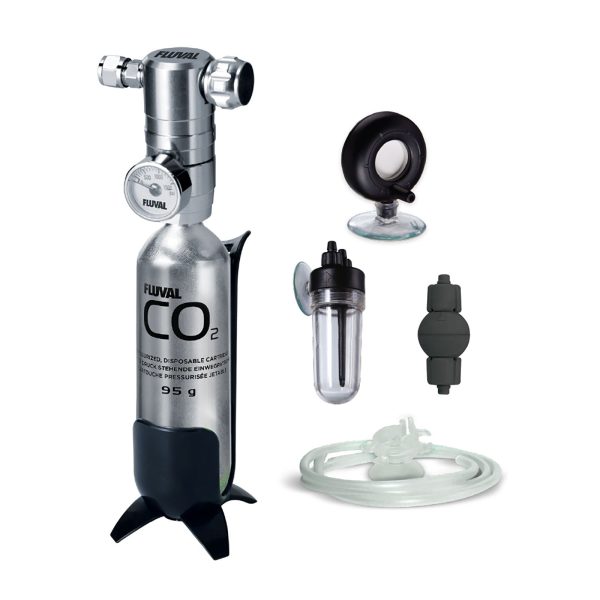 Fluval Pressurized 95 g CO2 Kit - For aquariums up to 190 L (50 US gal) Online Hot Sale