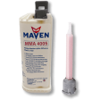 Maven MMA 4005 Acrylic - Fast Set 5-Min Toughened Impact Resistant MMA Adhesive-Thick High Viscosity Blue-10:1 ratio Fashion