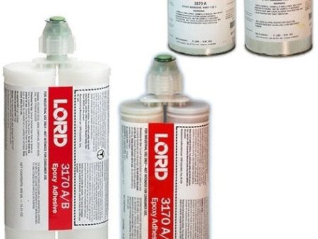 DISCONTINUED LORD 3170-A 3170-B Ratio 1:1 Cryogenic Cold Temp General Purpose Epoxy Adhesive with Slow Set 120 min For Cheap