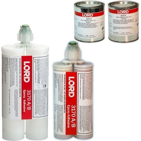 DISCONTINUED LORD 3170-A 3170-B Ratio 1:1 Cryogenic Cold Temp General Purpose Epoxy Adhesive with Slow Set 120 min For Cheap