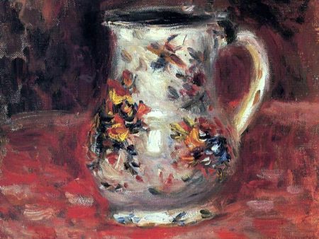 Jug by Pierre Auguste Renoir - Hand-Painted Oil Painting on Canvas For Sale