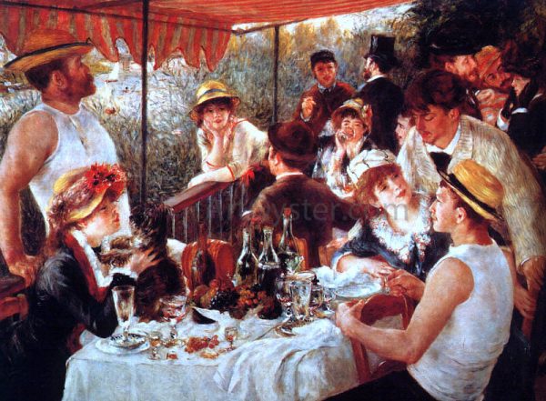 Boating Party Lunch by Pierre Auguste Renoir - Hand-Painted Oil Painting on Canvas Online