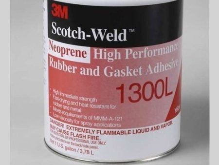 3M 1300L Neoprene Yellow High Performance Rubber & Gasket Adhesive For Sale