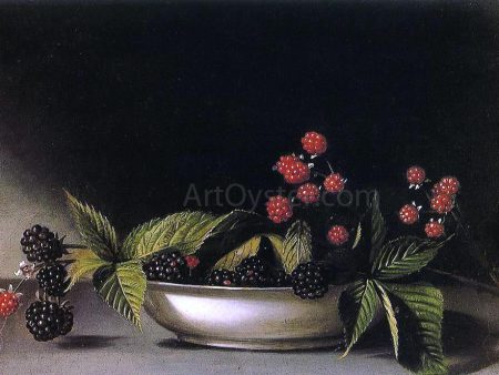 Blackberries by Raphaelle Peale - Hand-Painted Oil Painting on Canvas Online