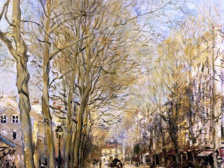 A Boulevard by Jean-Francois Raffaelli - Hand-Painted Oil Painting on Canvas Supply