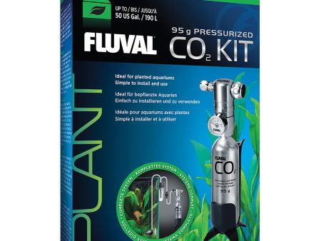 Fluval Pressurized 95 g CO2 Kit - For aquariums up to 190 L (50 US gal) Online Hot Sale