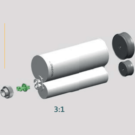 MixPac MixCoat 1000ML 3:1 Cartridges for MixCoat 2-part Spray Coating System (AF 1000-03-14-01 or AF 1000-03-30-01) (153495 or 128216) on Sale