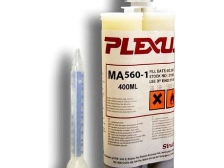 Plexus MA560-1 (56000 Black & 56500 White) Non-Sag Gel, 60-70-Minute MMA Adhesive for Metals & Composites, Chemical Resistant Online