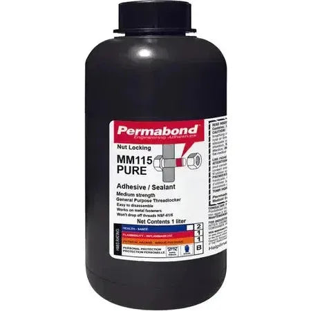 Permabond MM115 PURE Anaerobic Threadlocker and Sealant (Potable Water Safe) NSF ANSI 61 Certified Fashion