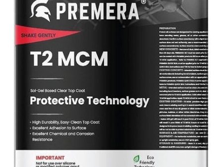 Premera T2 MCM for Metals & Concrete, Impervious Protective Clear Coat Sealant, Liquid Glass Silicon Dioxide (SiO2) Hot on Sale