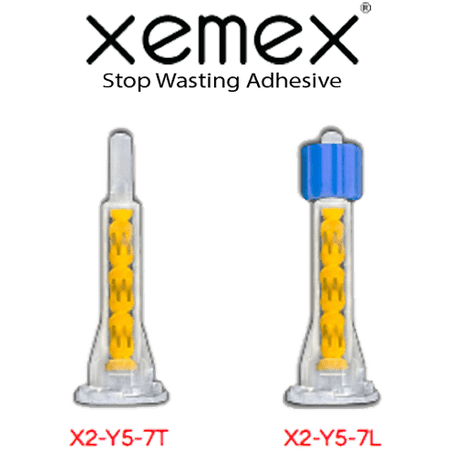 ReMixers Xemex Ultra-Low Waste 50ml Mixing Nozzles (Bayonet style) for 50ml cartridges 1:1, 2:1, 4:1, 10:1 Hot on Sale