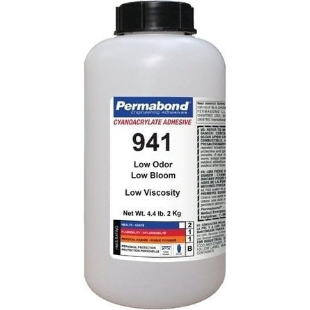 Permabond 941 cyanoacrylate adhesives Instant Adhesive-Low Odor, Non-Frosting Non-Fogging Clear Thin Wicking Online Hot Sale