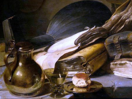 Vanitas Still Life (detail #1) by Jan Lievens - Hand-Painted Oil Painting on Canvas Sale