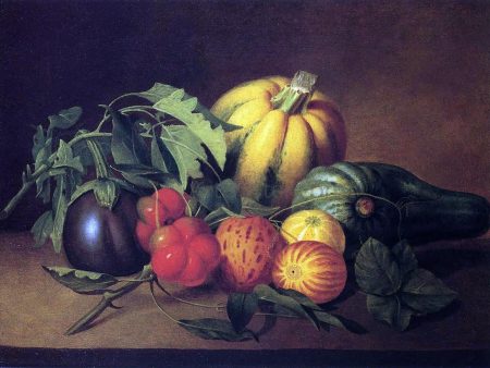 Vegetable Still Life by James Peale - Hand-Painted Oil Painting on Canvas Online