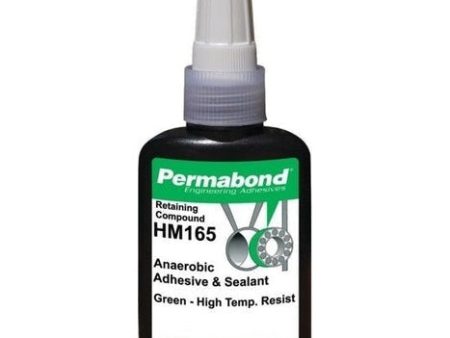 PERMABOND HM165 RETAINING COMPOUND ANAEROBIC ADHESIVE GREEN BOTTLE For Cheap