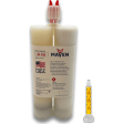 Maven Epoxy EA 6120 - Fast Set 120-Min Steel Filled-Medium Viscosity-Metallic Gray Epoxy-1:1 ratio on Sale