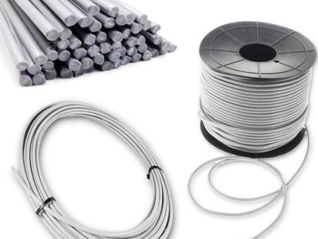 Maven Plastics - PP-CO Light Gray Plastic Welding Rods, Coils & Reels - (Polypropylene Copolymer) Online