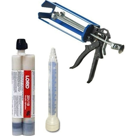 LORD 201 19 Temperature Resistant Medium Set 5-8 min 2:1 Ratio Two Component Acrylic Adhesive(3020987 or 3020500) Supply