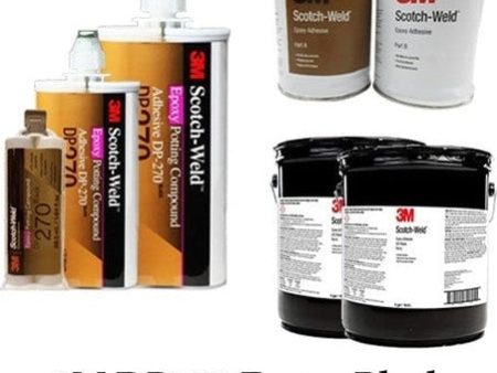 3M ScotchWeld DP270 Black 60-Minute Electric & Thermal Resistant Epoxy Supply