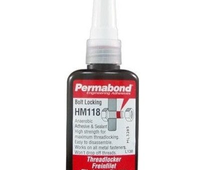 Permabond Anaerobic Threadlocker Adhesive HM118 For Discount