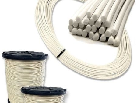 Maven Plastics - PP-HO Euro Beige Plastic Welding Rods, Coils, & Reels - (Polypropylene Homopolymer) Hot on Sale