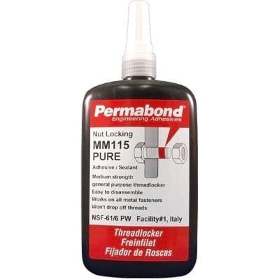 Permabond MM115 PURE Anaerobic Threadlocker and Sealant (Potable Water Safe) NSF ANSI 61 Certified Fashion