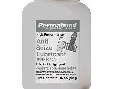 Permabond Antiseize 1-Pound bottle with brush, rapid-drying chemial & heat-resistant brush-on compound on Sale